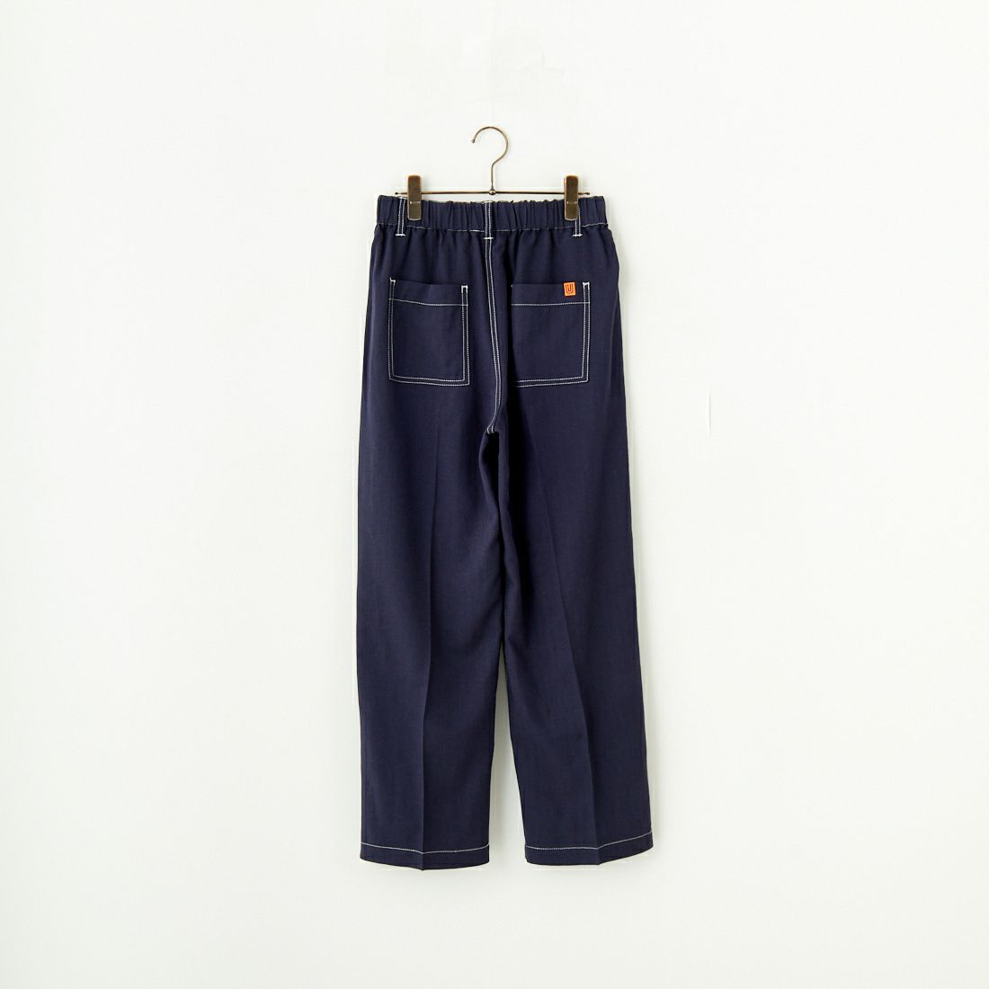 UNIVERSAL OVERALL [ユニバーサルオーバーオール] 別注 リネンイージーベイカーパンツ [U2512605IN-JF] NAVY