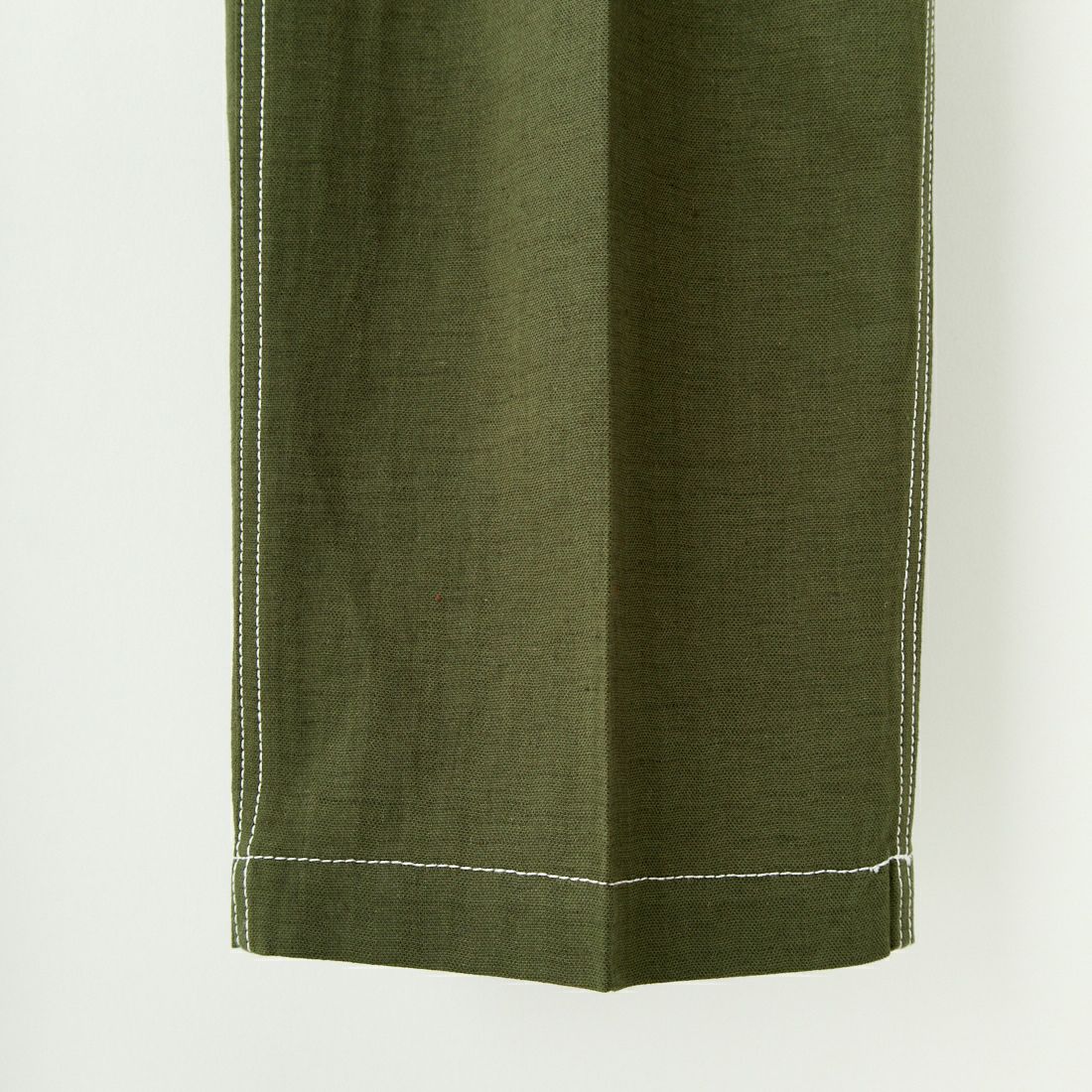 UNIVERSAL OVERALL [ユニバーサルオーバーオール] 別注 リネンイージーベイカーパンツ [U2512605IN-JF] OLIVE
