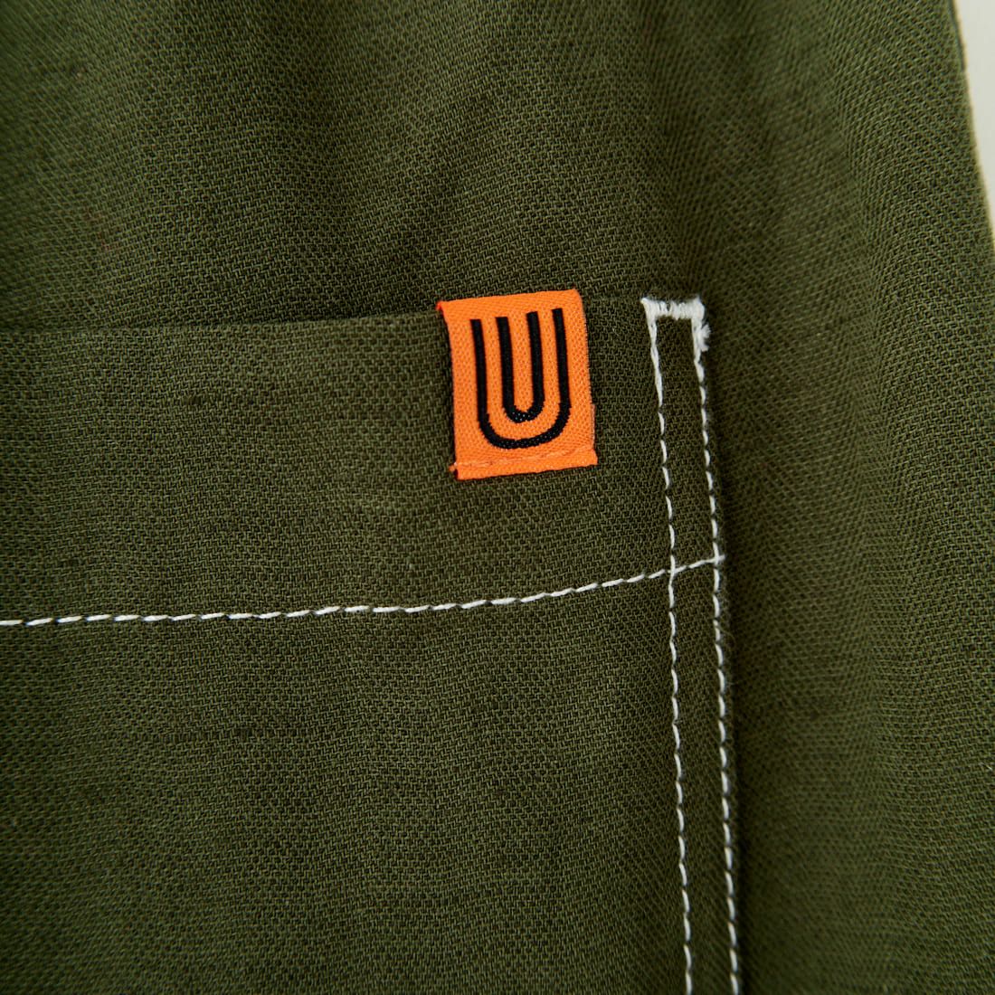 UNIVERSAL OVERALL [ユニバーサルオーバーオール] 別注 リネンイージーベイカーパンツ [U2512605IN-JF] OLIVE