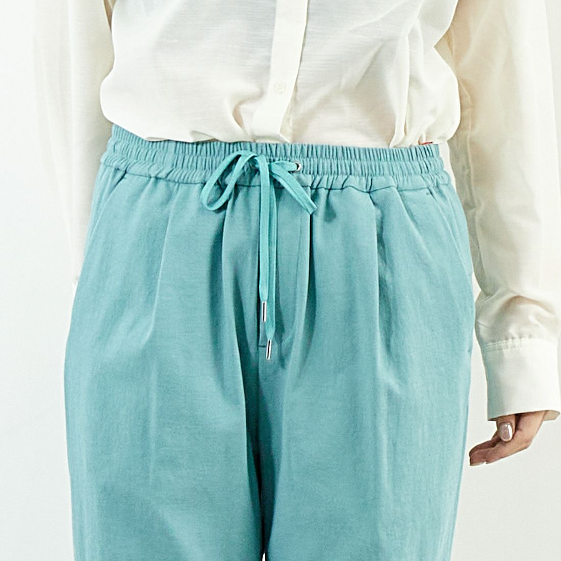 Jeans Factory Clothes [ジーンズファクトリークローズ] シェルタリングドライイージーテーパードパンツ [21254052] 063 ﾌﾞﾙｰｸﾞ