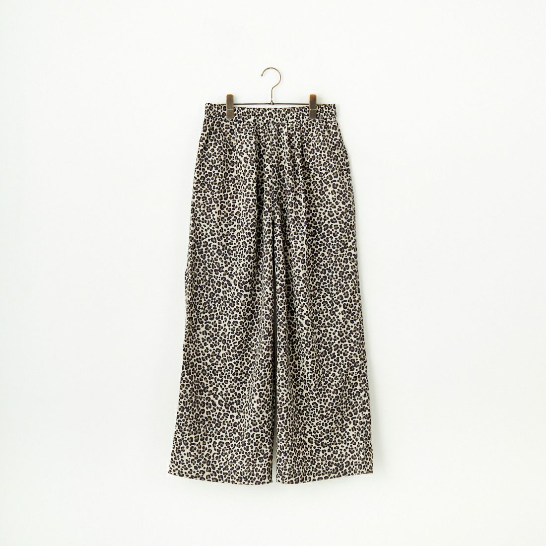 UNIVERSAL OVERALL [ユニバーサルオーバーオール] 別注 総柄イージーワイドパンツ [U2512634IN-JF] BEGﾚｵﾊﾟｰﾄﾞ