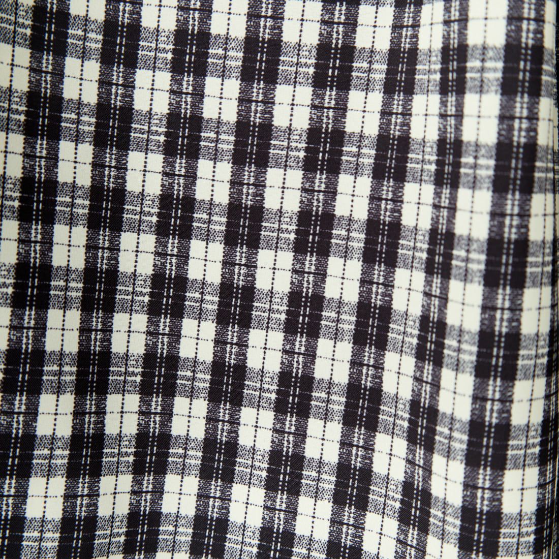 UNIVERSAL OVERALL [ユニバーサルオーバーオール] 別注 総柄イージーワイドパンツ [U2512634IN-JF] BLKﾁｪｯｸ