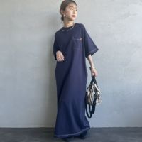 【美品】 ユニバーサルオーバーオールとAMERIの別注ワンピース UNIVERSAL OVERALL（ユニバーサルオーバーオール）の「AMERI