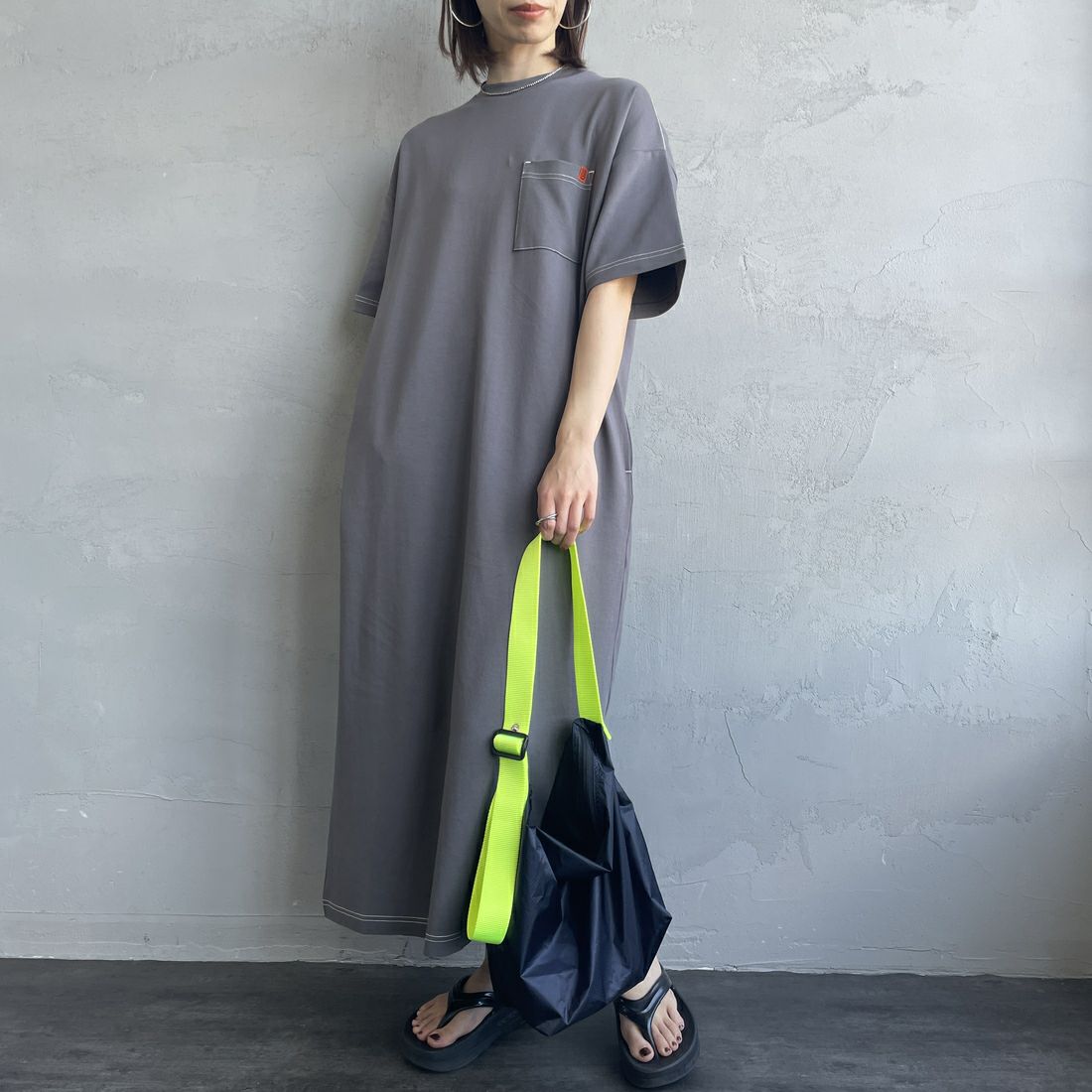 CHARCOAL&&モデル身長：158cm 着用サイズ：F&&