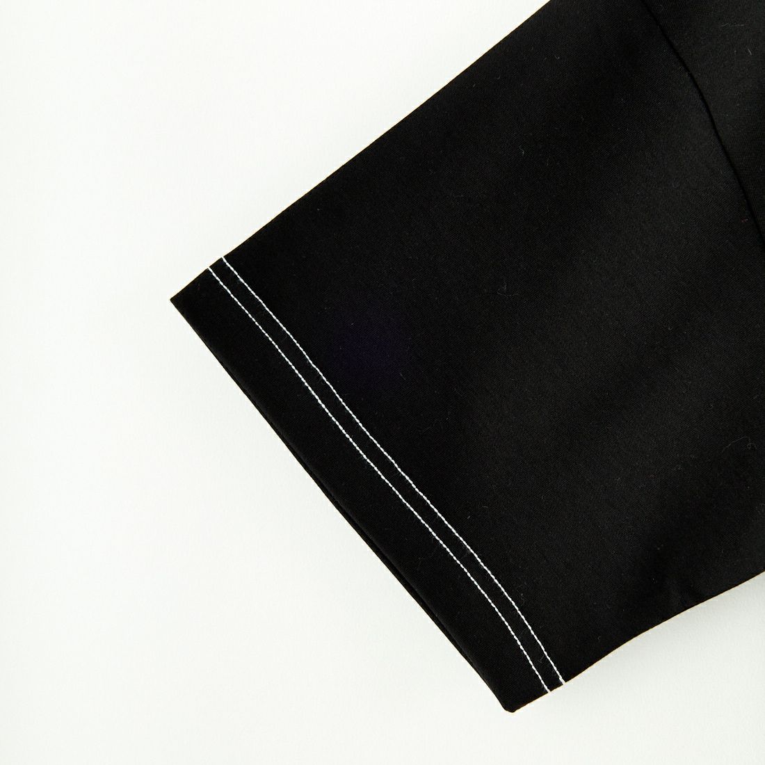 UNIVERSAL OVERALL [ユニバーサルオーバーオール] 別注 配色ステッチ マキシ丈ワンピース [U2512807IN-JF] BLACK