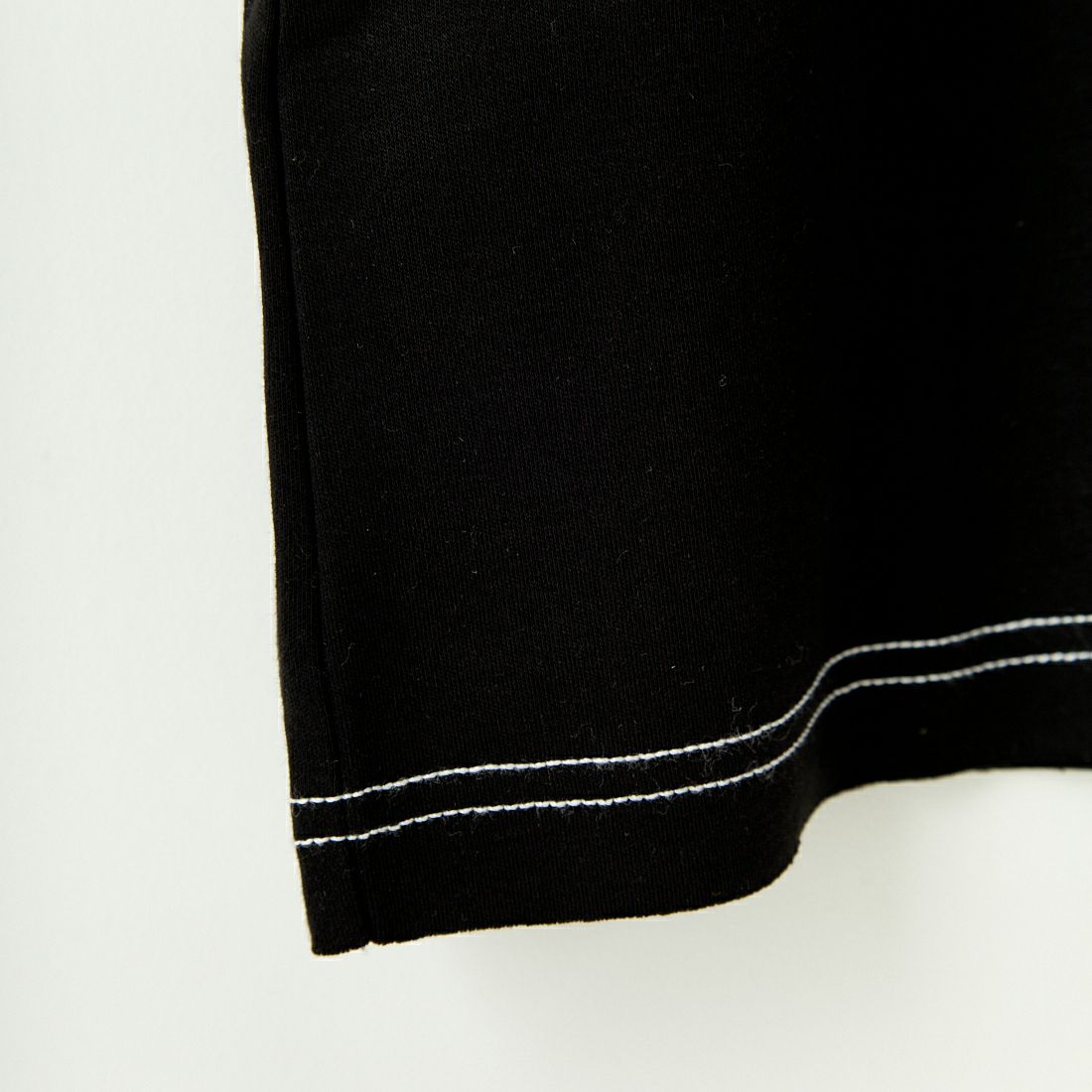 UNIVERSAL OVERALL [ユニバーサルオーバーオール] 別注 配色ステッチ マキシ丈ワンピース [U2512807IN-JF] BLACK