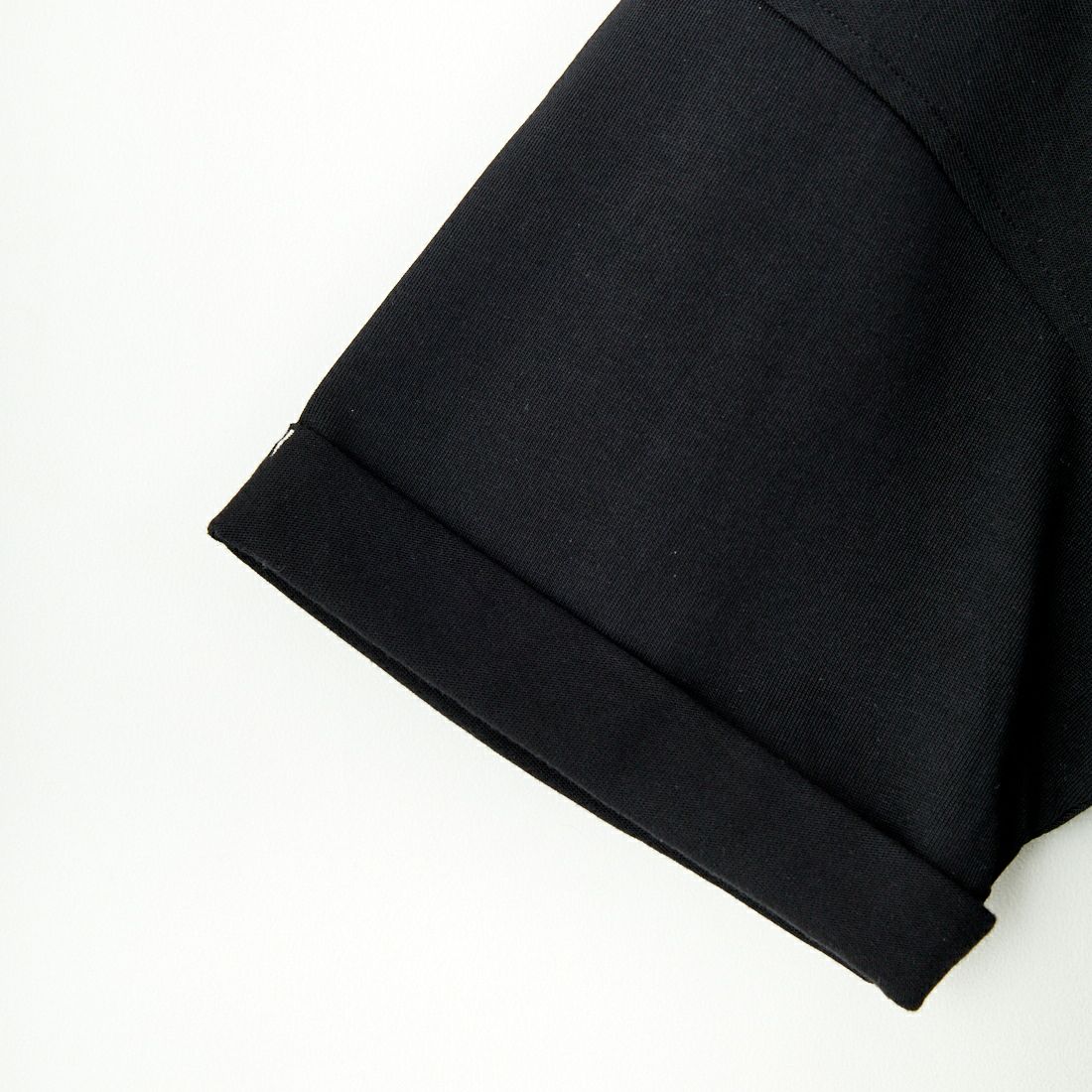 UNIVERSAL OVERALL [ユニバーサルオーバーオール] 別注 異素材切り替え マキシ丈ワンピース [U2512812IN-JF] BLACK