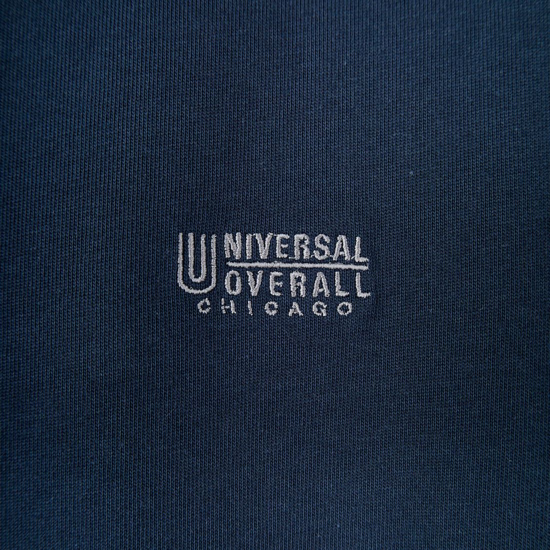 UNIVERSAL OVERALL [ユニバーサルオーバーオール] 別注 異素材切り替え マキシ丈ワンピース [U2512812IN-JF] NAVY