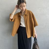 BROWN&&モデル身長：150cm 着用サイズ：F&&