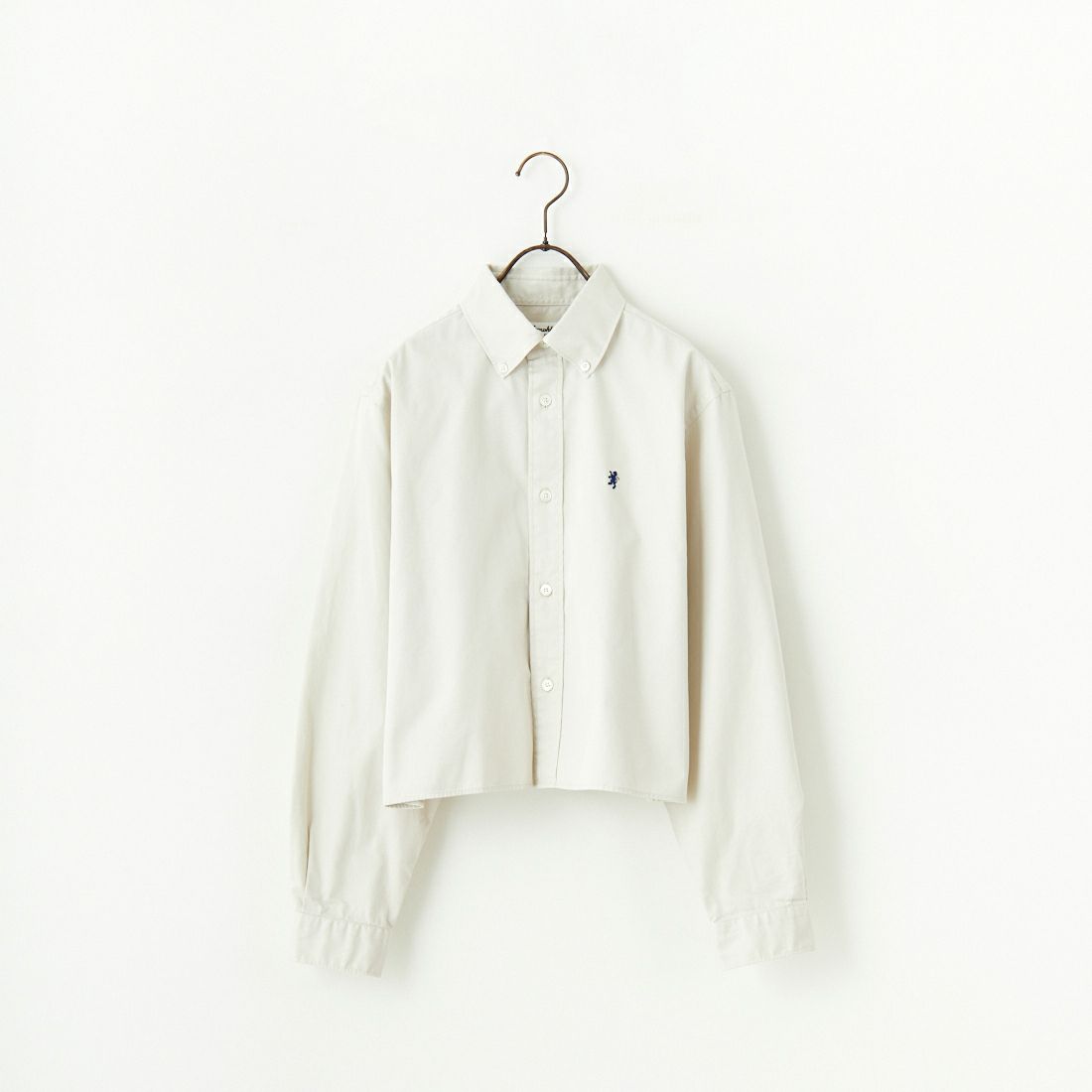 Gymphlex [ジムフレックス] ショートボタンダウンシャツ [GY-B0203BIT] SAND BEIGE