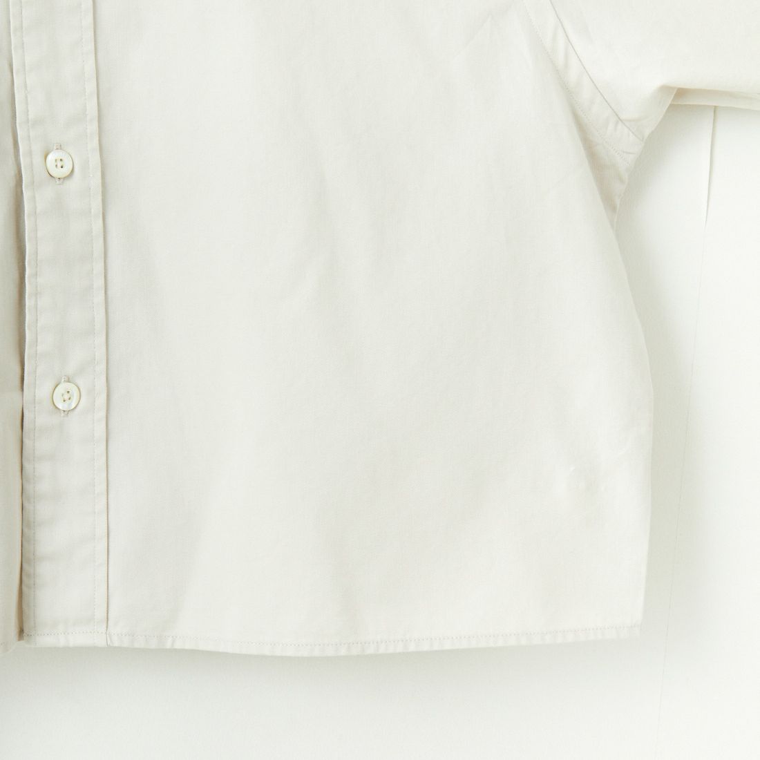 Gymphlex [ジムフレックス] ショートボタンダウンシャツ [GY-B0203BIT] SAND BEIGE