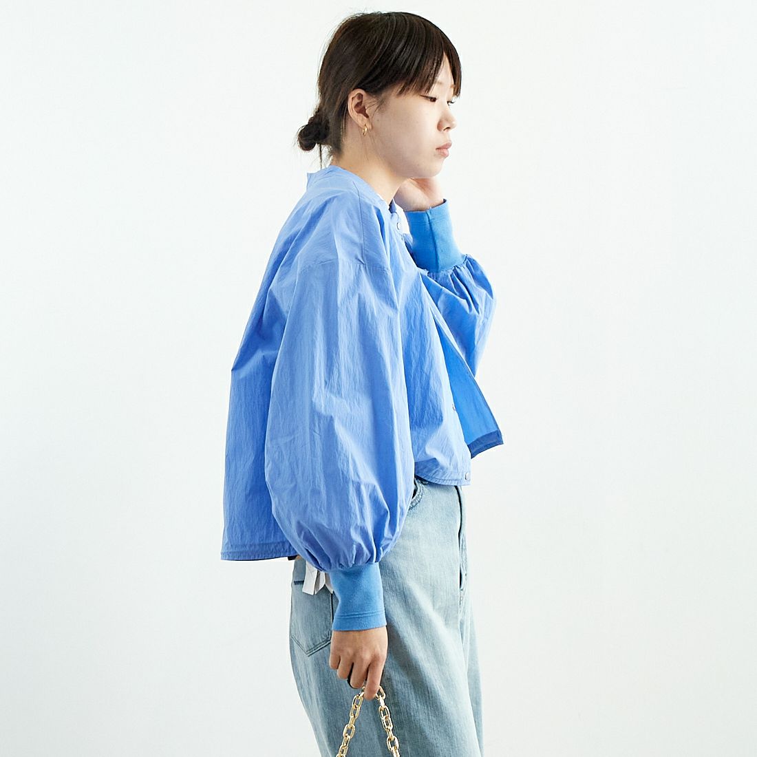 Dignite collier 2025 SUMMERショートスナップブラウス