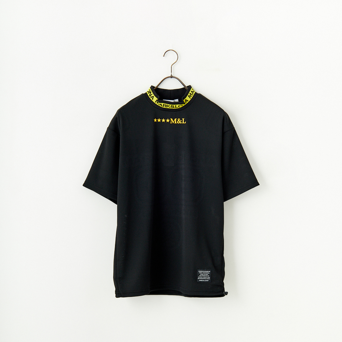 MARK&LONA マークアンドロナ MLM-1B-AA05 モックネック半袖Tシャツ 