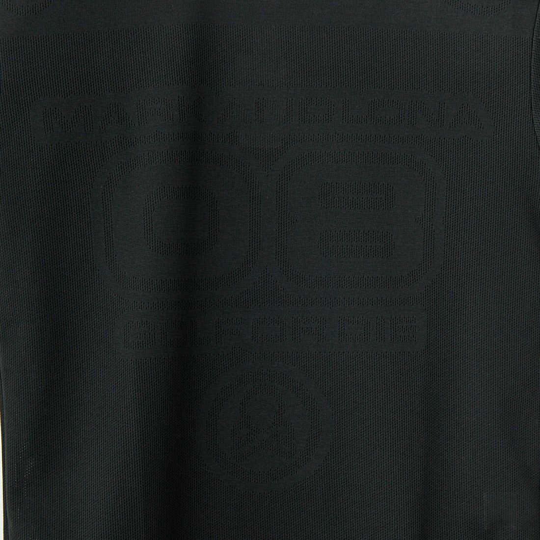 MARK & LONA [マークアンドロナ] モックネックTシャツ [MLM-5A-AA04] BLACK
