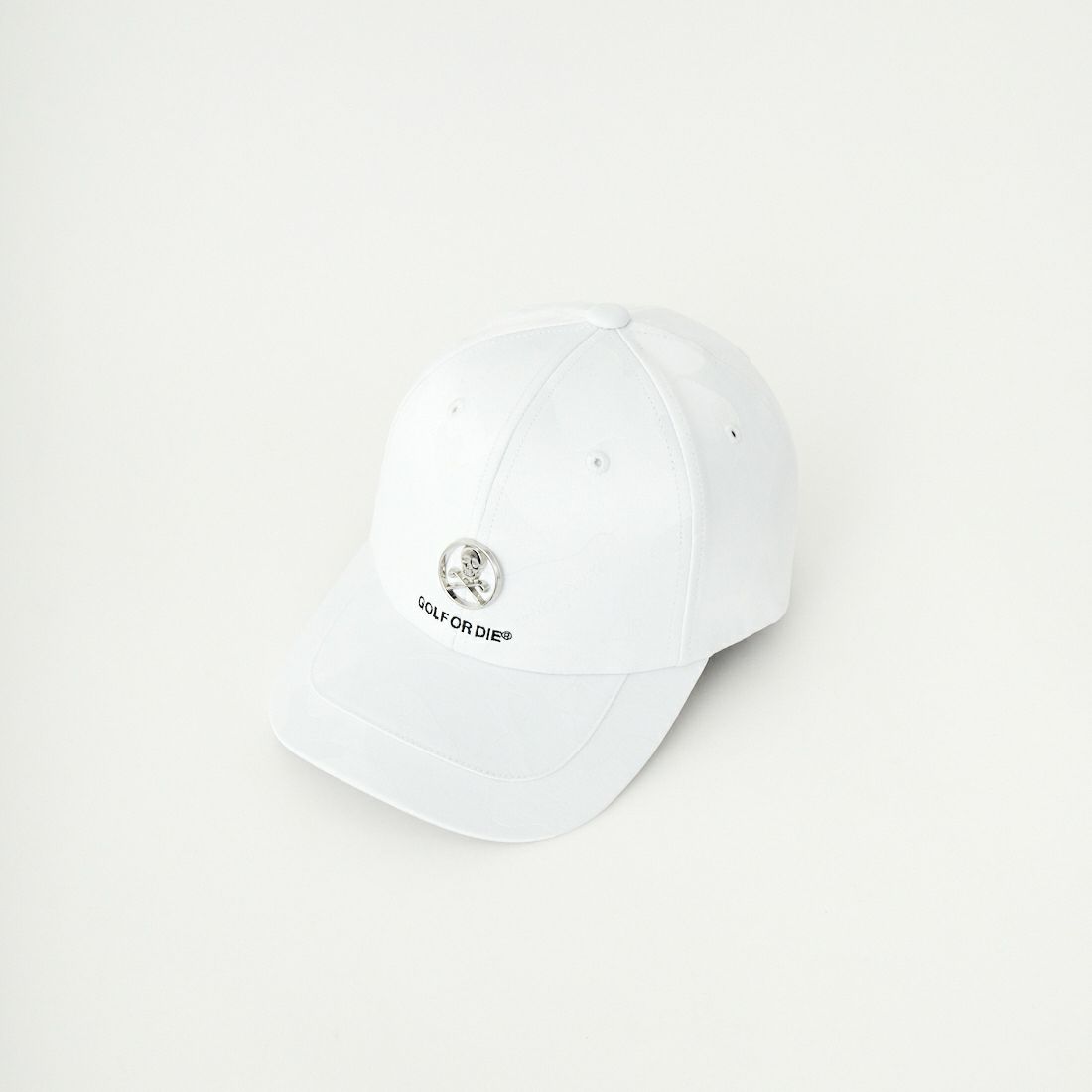 MARK & LONA [マークアンドロナ] スカルカモ ベースボールキャップ [MLF-5A-FC05] WHITE