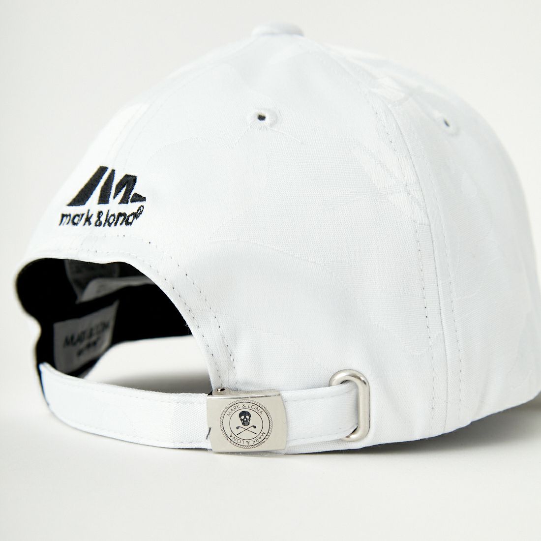 MARK & LONA [マークアンドロナ] スカルカモ ベースボールキャップ [MLF-5A-FC05] WHITE