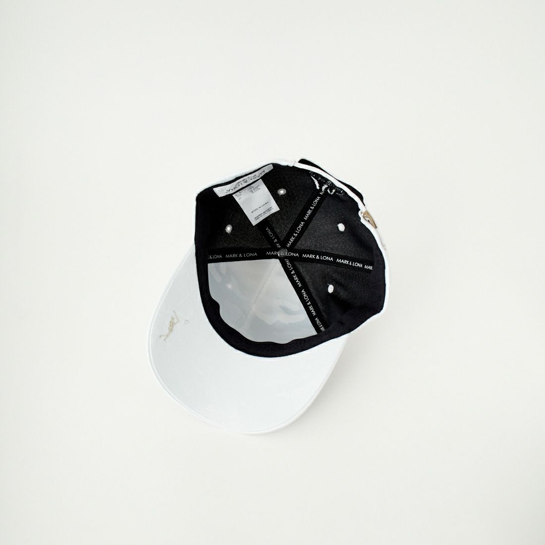 MARK & LONA [マークアンドロナ] スカルカモ ベースボールキャップ [MLF-5A-FC05] WHITE