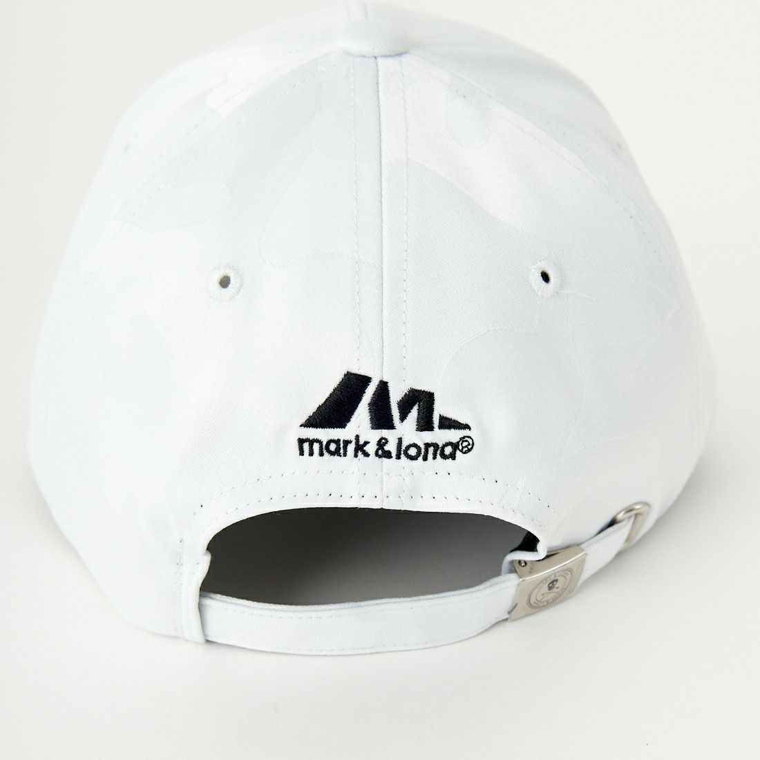 MARK & LONA [マークアンドロナ] スカルカモ ベースボールキャップ [MLF-5A-FC05] WHITE