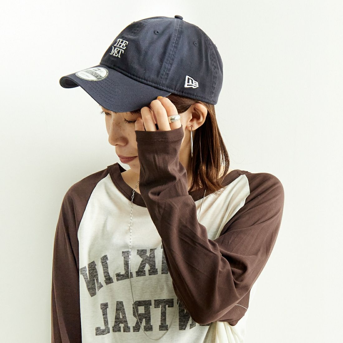 NEW ERA [ニューエラ] 9TWENTY The Met ミニロゴキャップ [14457376] NVY