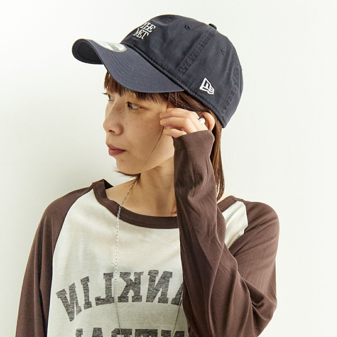 NEW ERA [ニューエラ] 9TWENTY The Met ミニロゴキャップ [14457376] NVY