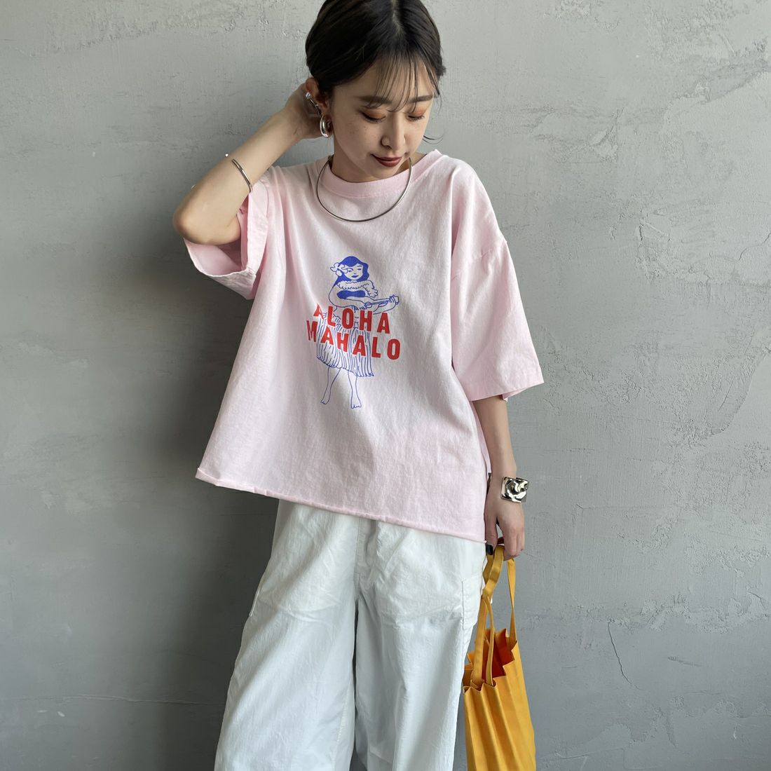 PINK&&モデル身長：150cm 着用サイズ：M&&