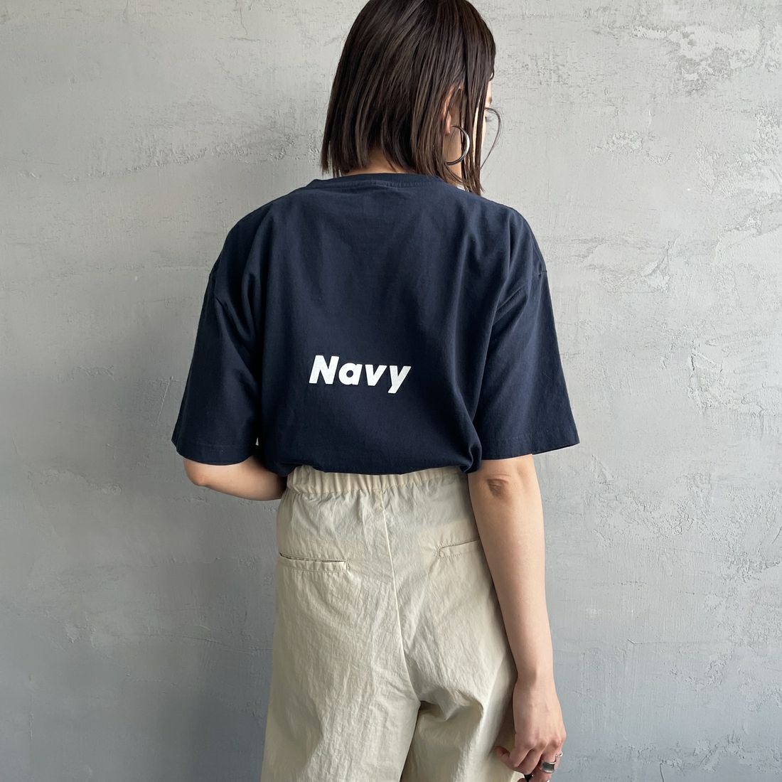 FUNG [ファング] MAYBE カットオフプリントTシャツ [MAYBE]  FUNG [ファング] MAYBE カットオフプリントTシャツ [MAYBE]  FUNG [ファング] MAYBE カットオフプリントTシャツ [MAYBE] FUNG [ファング] MAYBE カットオフプリントTシャツ [MAYBE]  &&モデル身長：159cm 着用サイズ：M&&