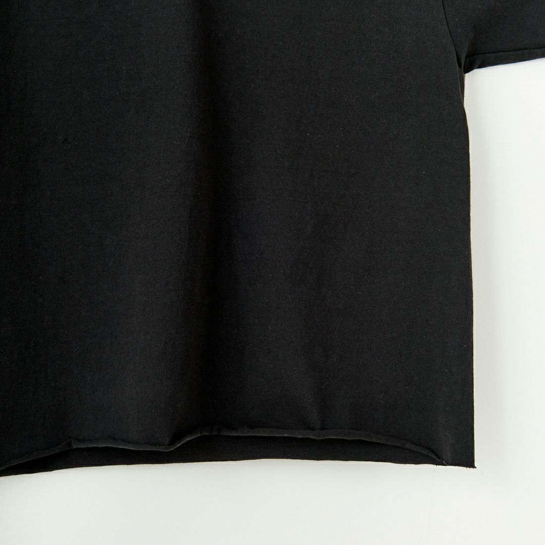 FUNG [ファング] PEACEFUL FB カットオフプリントTシャツ [PEACEFUL-FB] BK/WHITE