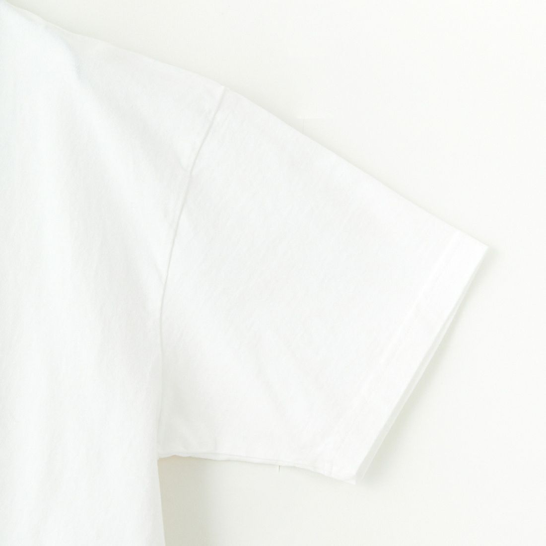 FUNG [ファング] THINK BIGGER カットオフプリントTシャツ [THINK-BIGGER] WH/YELLOW