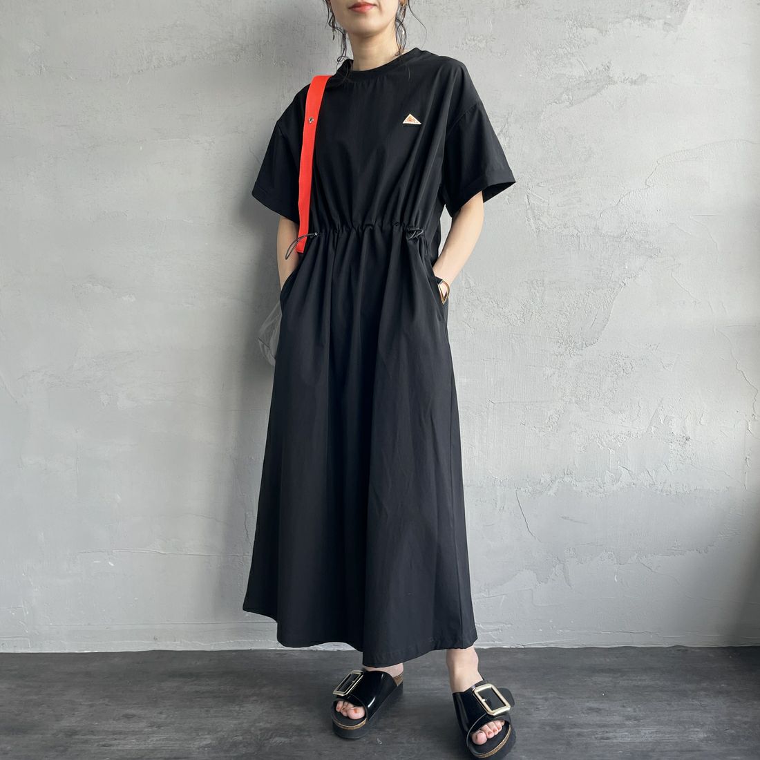ﾌﾞﾗｯｸ&&モデル身長：160cm 着用サイズ：F&&