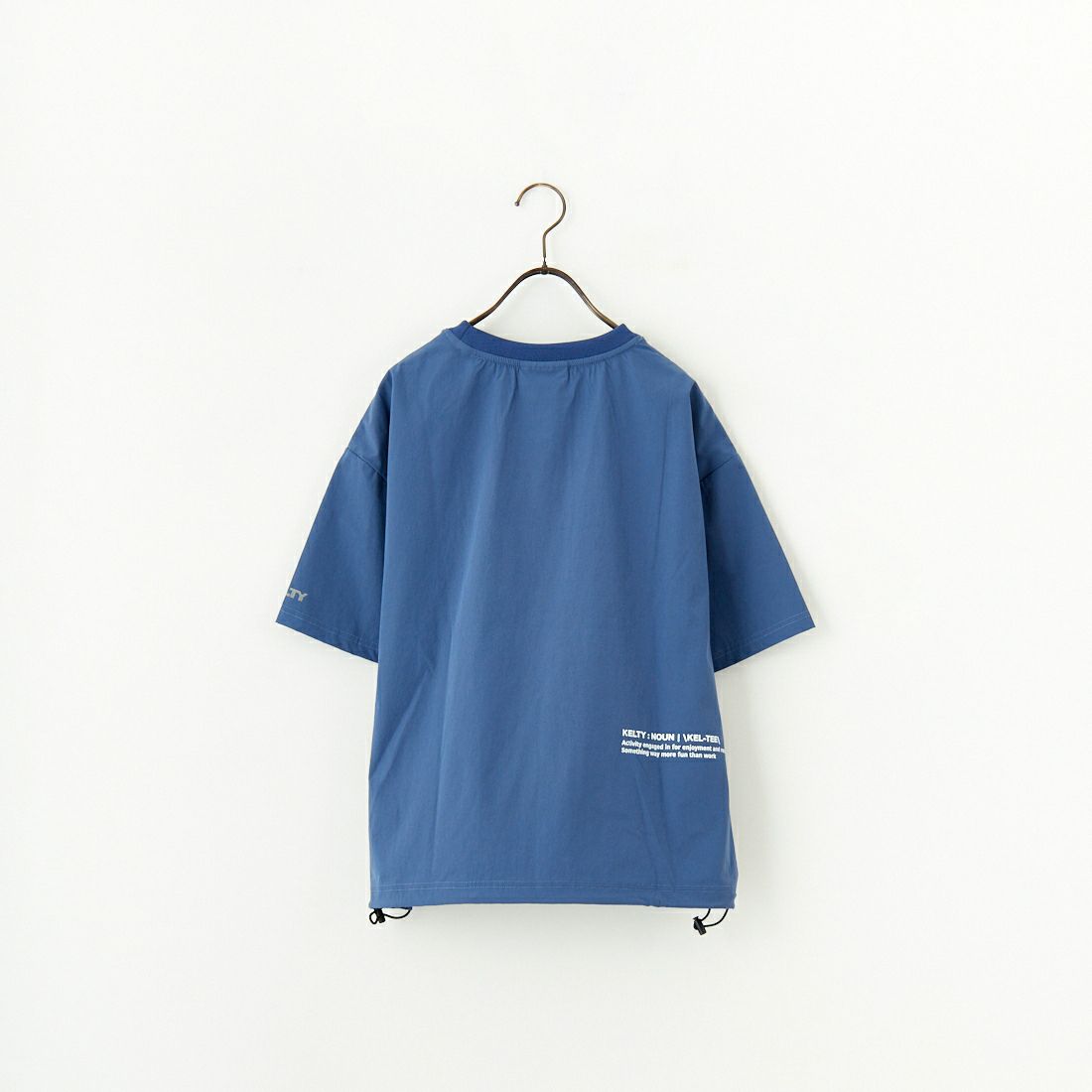 KELTY [ケルティ] 別注 ラッシュコンフォート ショートスリーブナイロンTシャツ [KE252W30IN02-JF] ﾌﾞﾙｰ