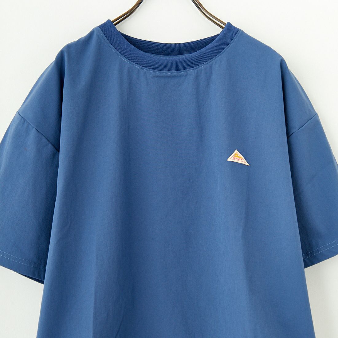 KELTY [ケルティ] 別注 ラッシュコンフォート ショートスリーブナイロンTシャツ [KE252W30IN02-JF] ﾌﾞﾙｰ