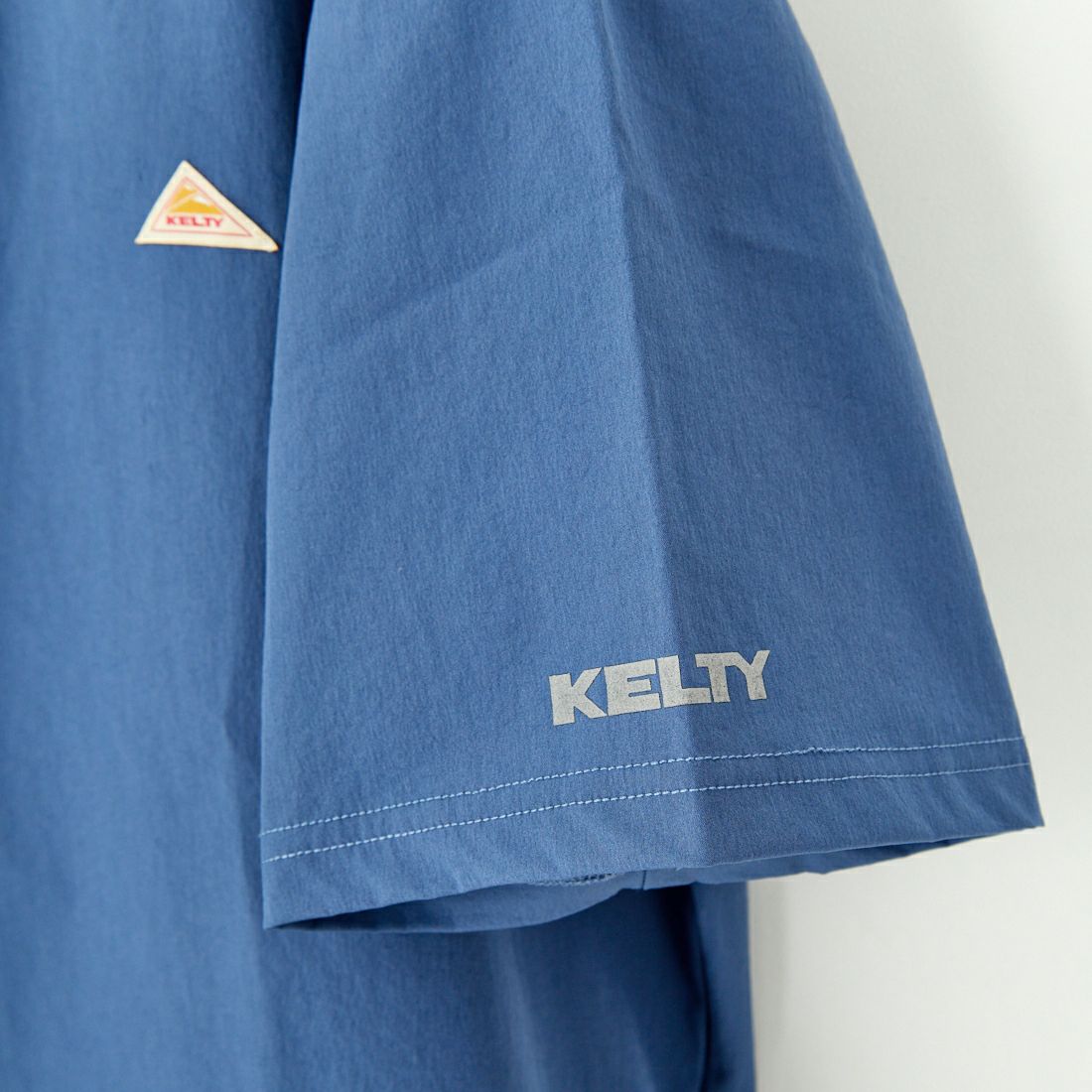 KELTY [ケルティ] 別注 ラッシュコンフォート ショートスリーブナイロンTシャツ [KE252W30IN02-JF] ﾌﾞﾙｰ
