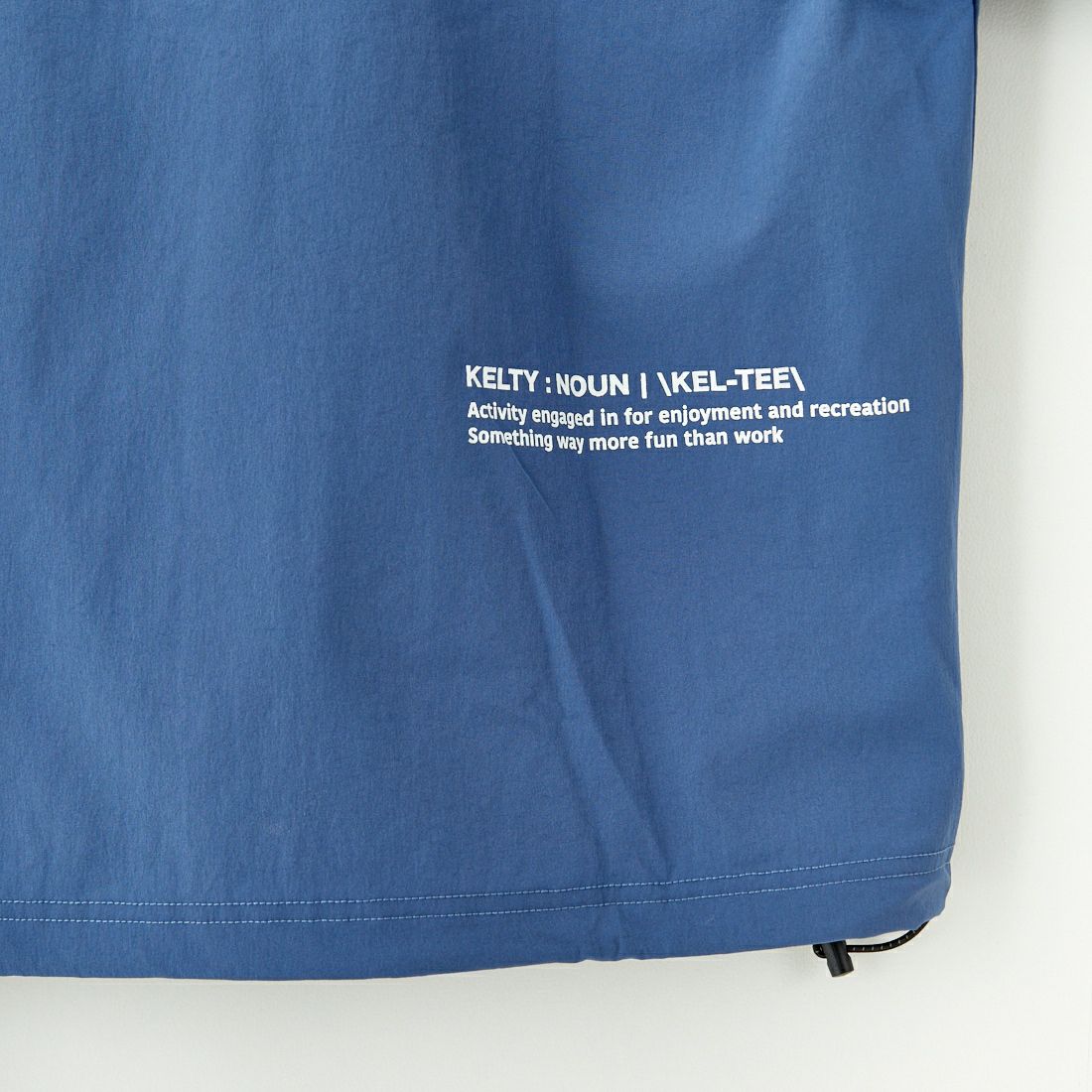 KELTY [ケルティ] 別注 ラッシュコンフォート ショートスリーブナイロンTシャツ [KE252W30IN02-JF] ﾌﾞﾙｰ