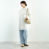 クリンクルクリンクルクリンクル　フリル付きホワイト半袖シャツ 楽天市場】【SALE！30%OFF】クリンクル クリンクル クリンクル