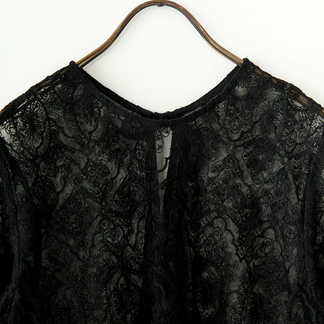 TORRAZZO DONNA [トラッゾドンナ] レースティアードブラウス [6259-469] 19 BLACK