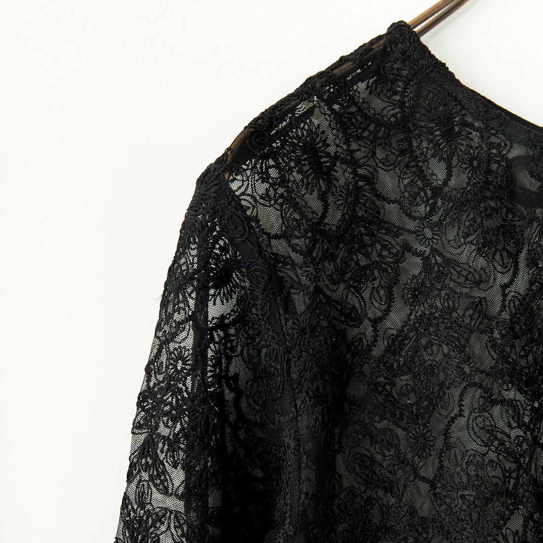 TORRAZZO DONNA [トラッゾドンナ] レースティアードブラウス [6259-469] 19 BLACK