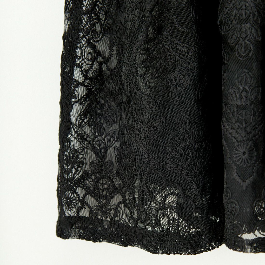 TORRAZZO DONNA [トラッゾドンナ] レースティアードブラウス [6259-469] 19 BLACK