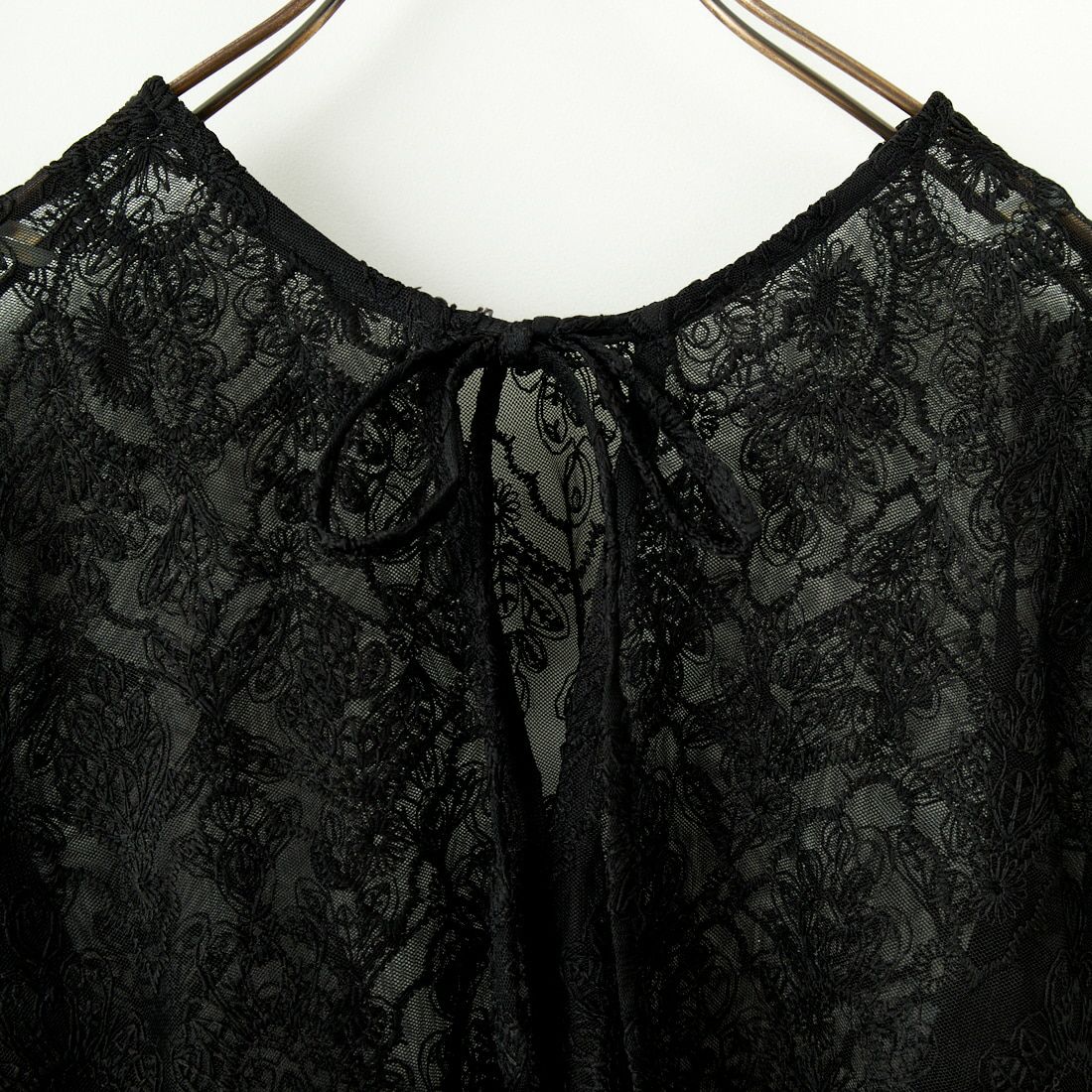 TORRAZZO DONNA [トラッゾドンナ] レースティアードブラウス [6259-469] 19 BLACK