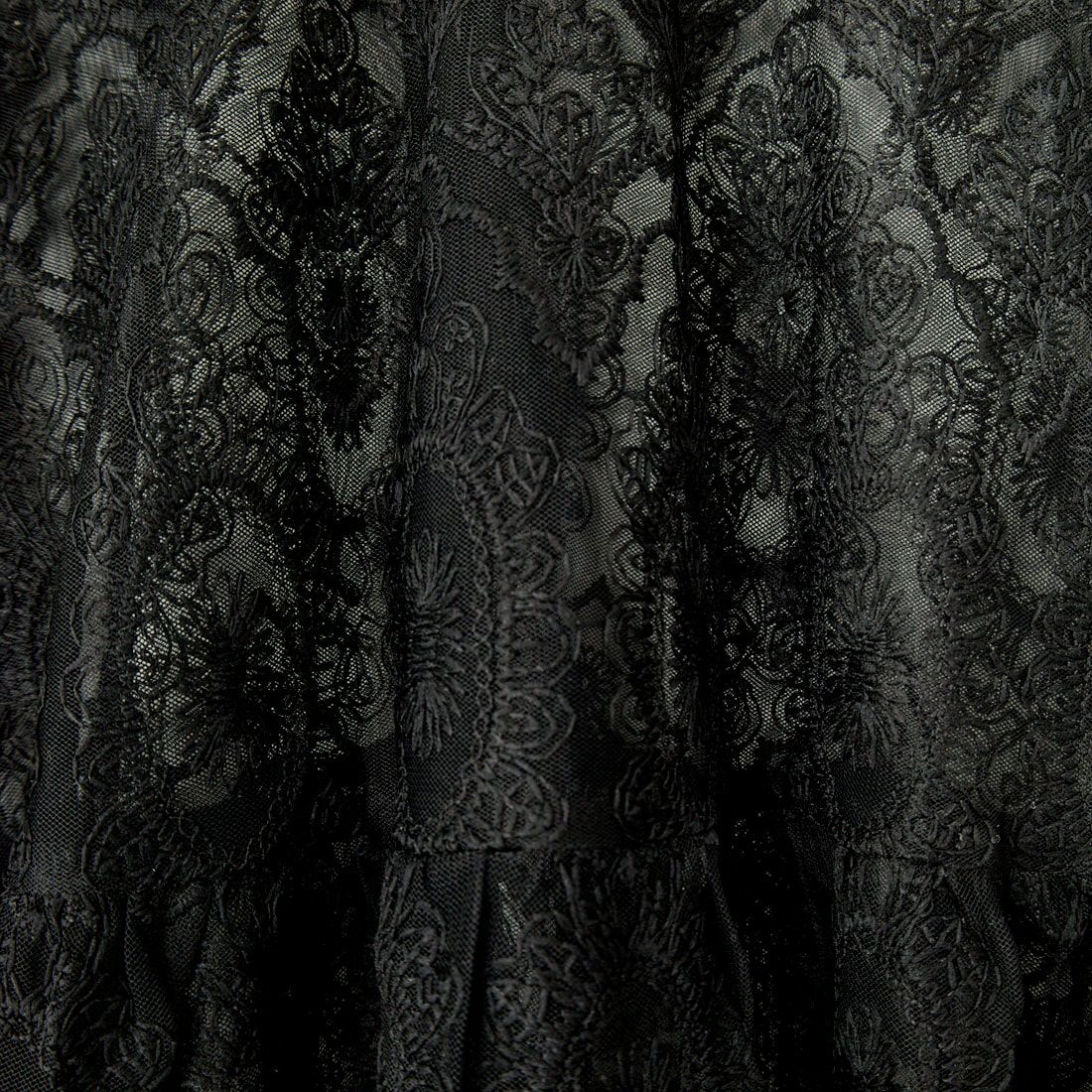 TORRAZZO DONNA [トラッゾドンナ] レースティアードブラウス [6259-469] 19 BLACK
