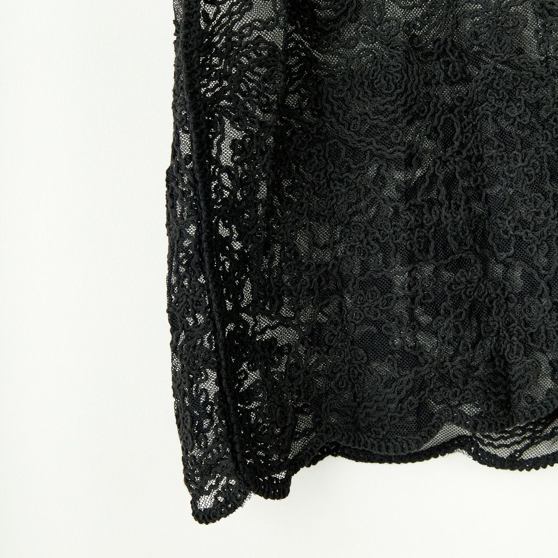 TORRAZZO DONNA [トラッゾドンナ] メッシュレースベスト [6259-465] 19 BLACK