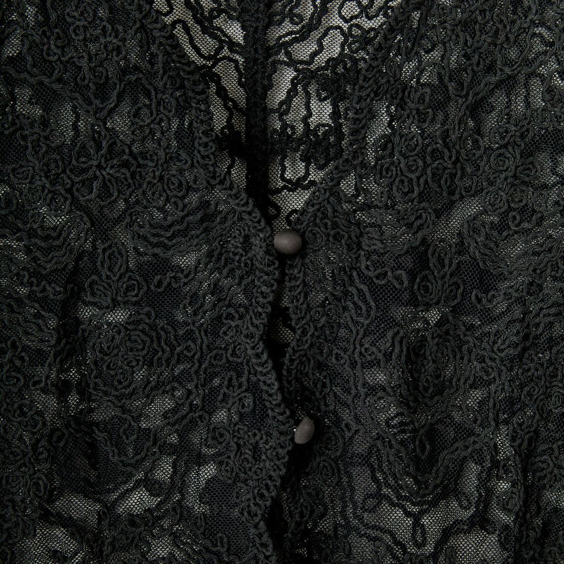 TORRAZZO DONNA [トラッゾドンナ] メッシュレースベスト [6259-465] 19 BLACK