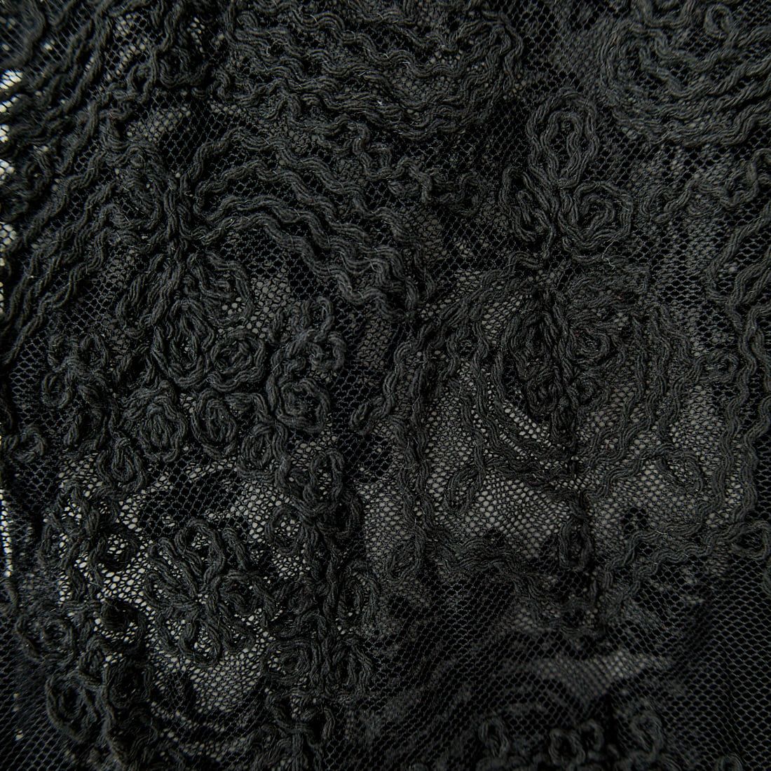 TORRAZZO DONNA [トラッゾドンナ] メッシュレースベスト [6259-465] 19 BLACK