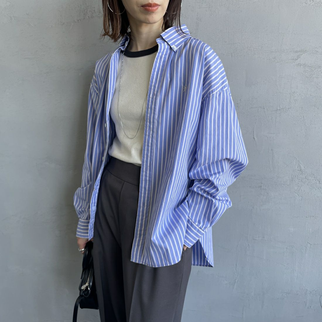 BLU/BEG ST&&モデル身長：158cm 着用サイズ：14&&