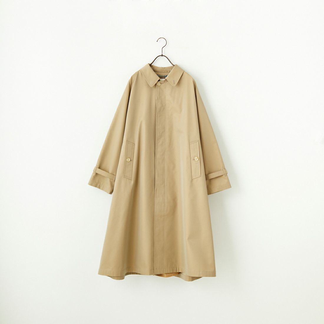 Gymphlex [ジムフレックス] ベルテッド バルマカーンコート [GY-A0677SYR] BEIGE
