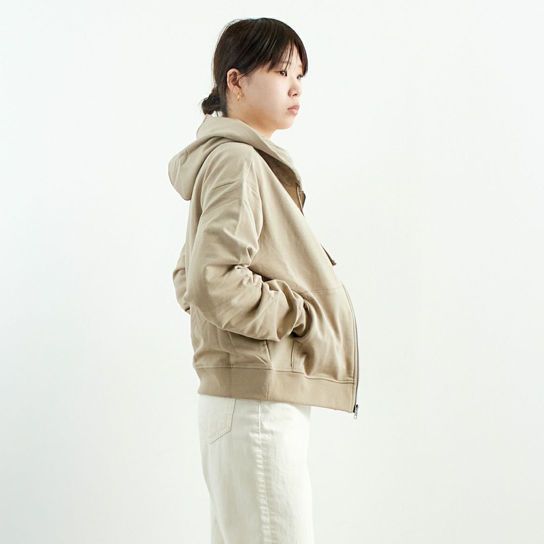 patagonia [パタゴニア] ウィメンズ アーニャフルジップフーディ [42146] SBDY &&モデル身長：167cm 着用サイズ：S&&