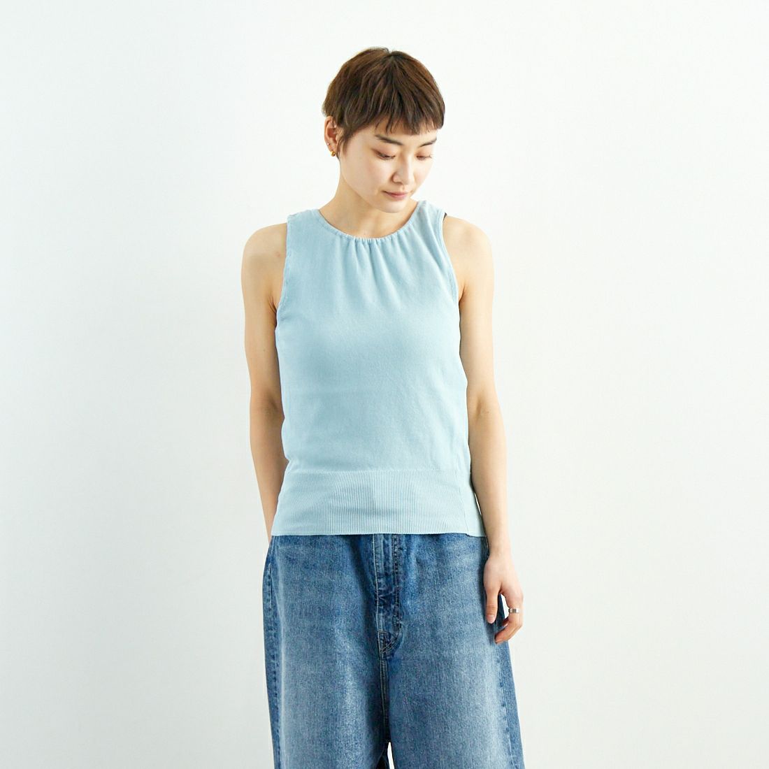 B SAX&&モデル身長：160cm 着用サイズ：ONE SIZE&&