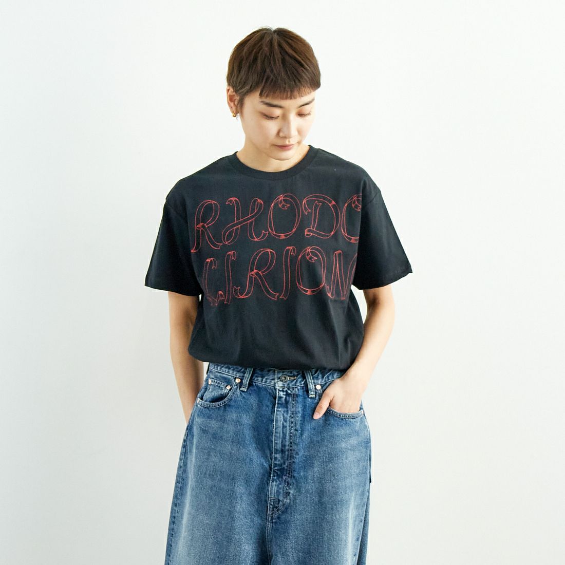 C BLACK&&モデル身長：160cm 着用サイズ：0&&