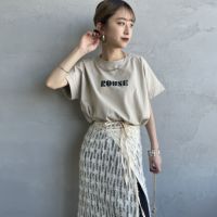 22 BEIGE&&モデル身長：150cm 着用サイズ：F&&