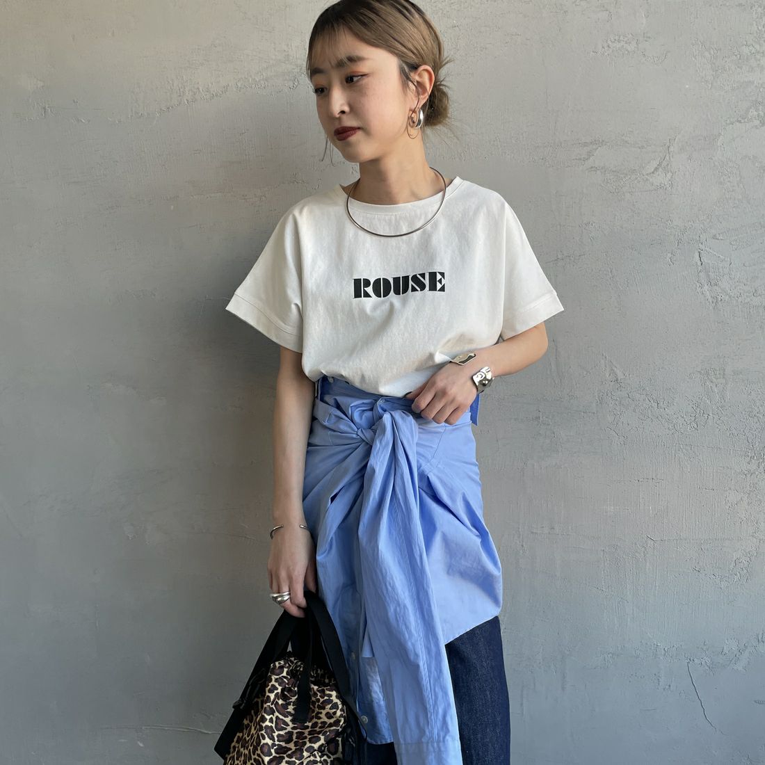 02 OFF&&モデル身長：150cm 着用サイズ：F&&