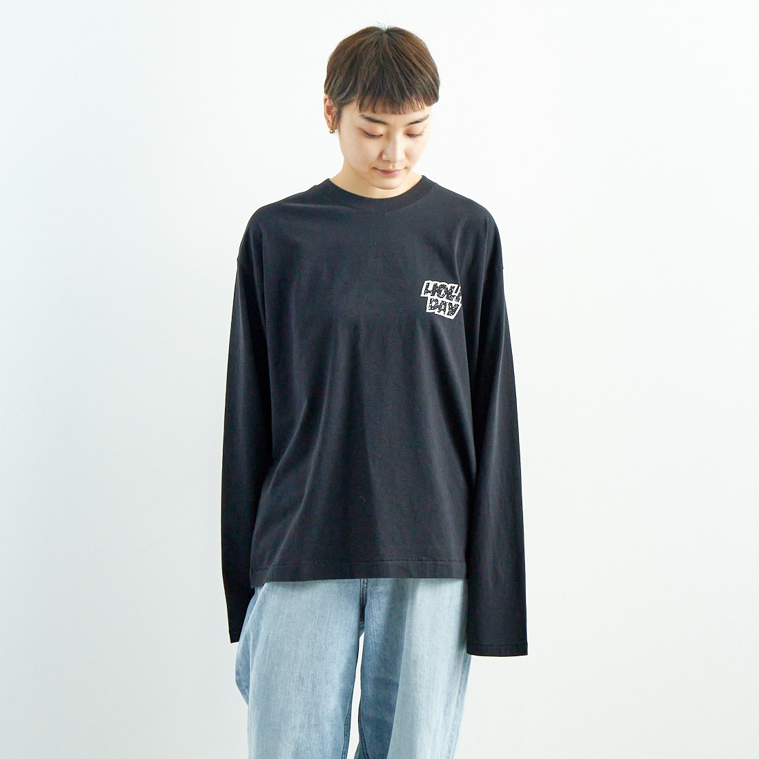 HOLIDAY [ホリデイ] スーパーファインロングスリーブTシャツ [25101011 